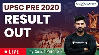 UPSC CSE Prelims 2020 Result Out by Sumit Rathi Sir