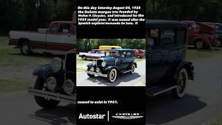 ON THIS DAY AUGUST 04 #automobilelover #desoto #chrysler #dodge #plymouth #jeep #classicautomobile