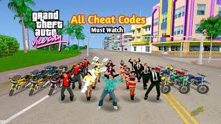 GTA Vice City All New Cheat Codes _ PC (55 Cheats)