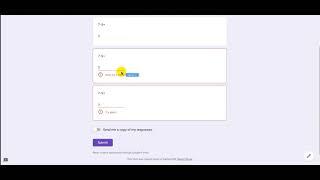 Using Response Validation in Google Forms