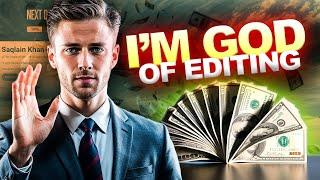 The Secret hacks to edit like a Pro: Saqlain khan God of Editing