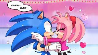 Ice Skating Date - Sonic x Amy (Sonamy) Comic Dub Comp