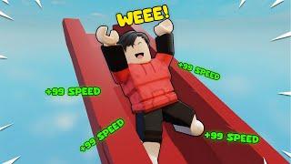 SLIDING 6,796,584 MILES in A BOX in Roblox!