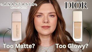 Anastasia Beverly Hills Impeccable Foundation vs. Dior Hydra Nude Foundation  Dry Skin Friendly?