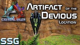 ARK Crystal Isles Artifact of the Devious Location