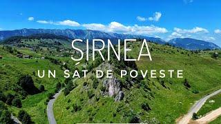 Șirnea, posibil cel mai frumos sat din România Satul de poveste văzut din dronă