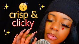 ASMR -  Crisp & Clicky Whispers Fall Asleep To These Close Trigger Words 