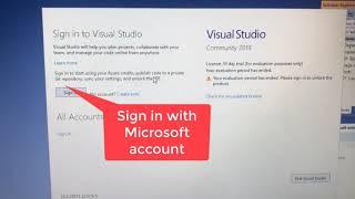 Microsoft visual studio community edition |  license expired  | evaluation period has ended