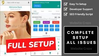 how to create colour prediction website | Interest wallet script tutorial setup with source code