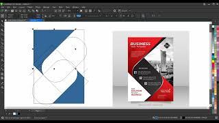 How to Create Corporate Flyer Design Template Using Coreldraw