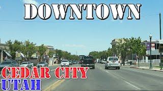 Cedar City - Utah - 4K Downtown Drive