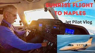 P1D Flies Again- Indy to Naples Single Pilot Jet flight