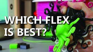 Flexible 3D Printing Filaments Tested - Which Flex is Best?