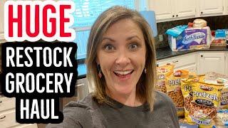*BIG* FAMILY GROCERY HAUL // RESTOCK THE KITCHEN