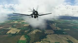 Microsoft Flight Simulator, Around the world in an F-4U Corsair, trip 41/?Lincoln - Davenport