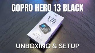 GoPro Hero 13 Black Unboxing & Setup