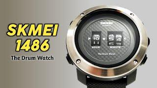 SKMEI 1486 THE DRUM WATCH - REVIEW, FULL SETUP