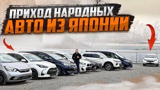 Цены народных авто из Японии в декабре 2024