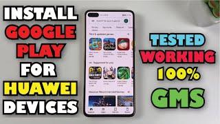 How to install Google Play Store on Huawei Devices without OTG, PC, GMS Working