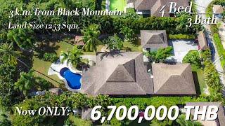 (SOLD) 'Black Mountain Area' Great Deal Family Pool Villa - Hua Hin (TP879) ll