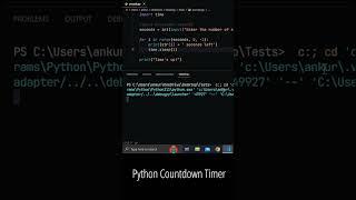 python countdown timer | .py