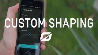 Onewheel: How to use Custom Shaping