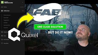 Claim All Quixel Megascans Assets for FREE on Fab in One Click (Plus Keep Using Bridge in Unreal)