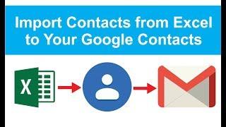 How to Import Contacts From Excel File to Your Google Contacts