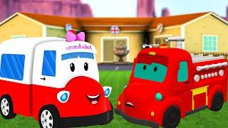 Wheels on the Road Ranger & More Cartoon Videos for Kids