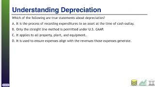 Practice Problem PPE-01: Characteristics of Fixed Assets and Depreciation