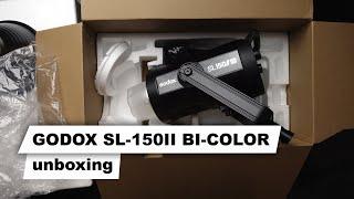 Godox SL-150II Bi-color unboxing [deutsch]