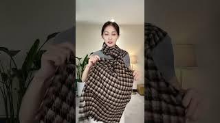 How to Tie a Cashmere Scarf?  | SUNXZZ Cashmere Scarves