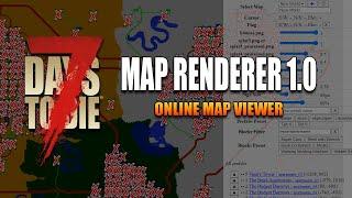 7 Days To Die MAP RENDERER 1.0 - Generated and Bundled World Viewer