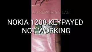 How to Nokia 1208 keypad ic changed