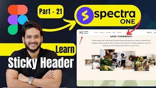 21. How to Add Spectra One Sticky Header and Scroll To top