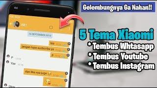 5 Tema Xiaomi MIUI 10 Tembus Whatsapp Terbaru! Gelembungnya Keren