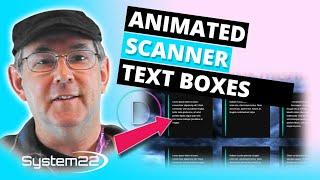 Divi Theme Animated Scanner Text Boxes 