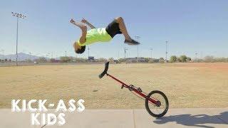 12-Year-Old Prodigy Performs Insane Stunts | KICK-ASS KIDS