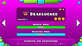 Geometry Dash Deadlocked 100% Complete All Coins jhonny18 GD