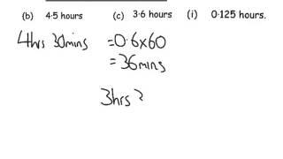 time: converting from decimal hours to hours and minutes