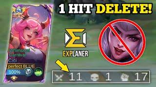 11 KILLS! | CICI BEST BUILD TO DOMINATE ALICE IN EXP LANE! (1 hit delete!) -MLBB