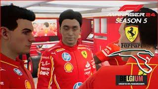 F1 Manager 24 PS5 [Ferrari]: S05/R14 - Spa