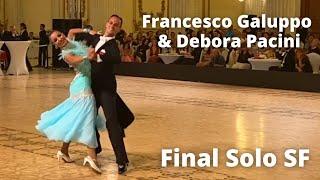 Francesco Galuppo & Debora Pacini | Solo Slow Foxtrot | Final European Championship 2022