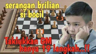 Ketika Bocil 12 Tahun Kalahkan Grandmaster Catur Hanya 19 Langkah