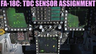 FA-18C Hornet: TDC Sensor Screen Assignment (SOI) Tutorial | DCS WORLD