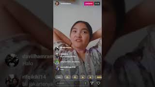 BIANCA AULIYA LIVE ON INSTAGRAM