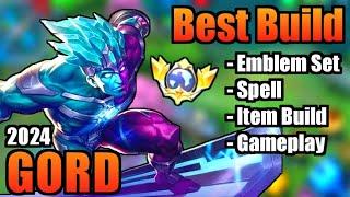 GORD BEST BUILD 2024 | TOP 1 GLOBAL GORD BUILD | GORD - MOBILE LEGENDS | MLBB (Part 3)