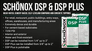 Schönox DSP & DSP Plus - Product Series