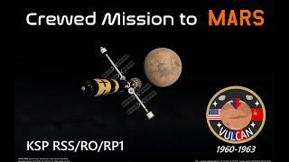 KSP - Crewed Mission to Mars in 1960 - RSS/RO/RP1