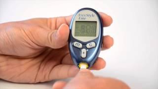 Abbott's Freestyle Lite Blood Glucose Meter Demonstration